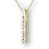 personalisierte namenskette gold uniqal
